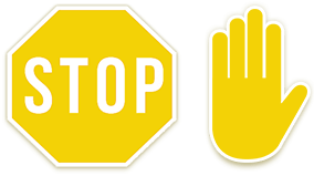 stop！